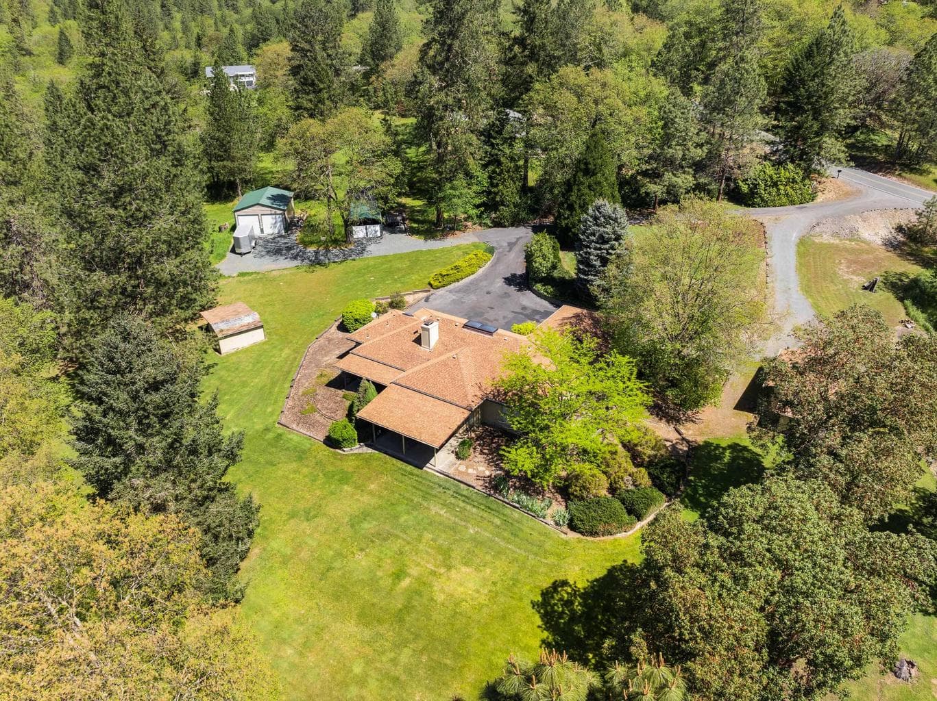 Minutes from golf course, this home has a golf club style throughout.
