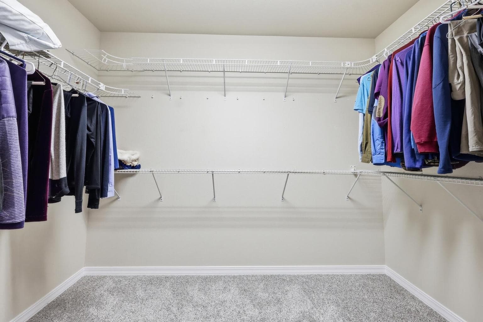 Primary walk-in closet