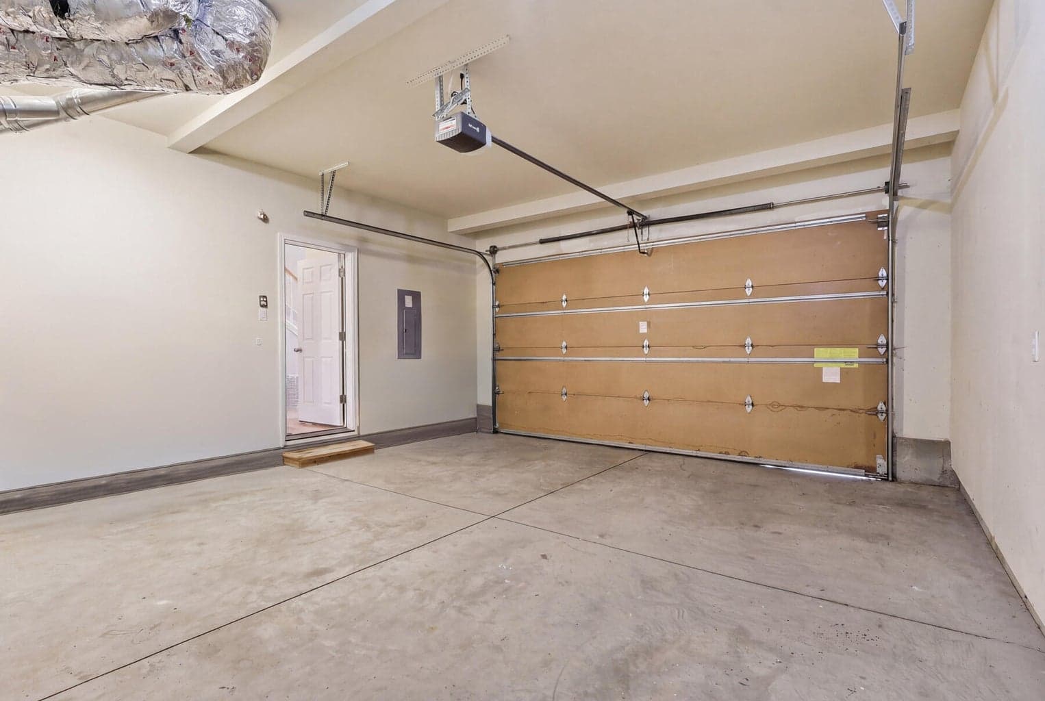 Two car garage