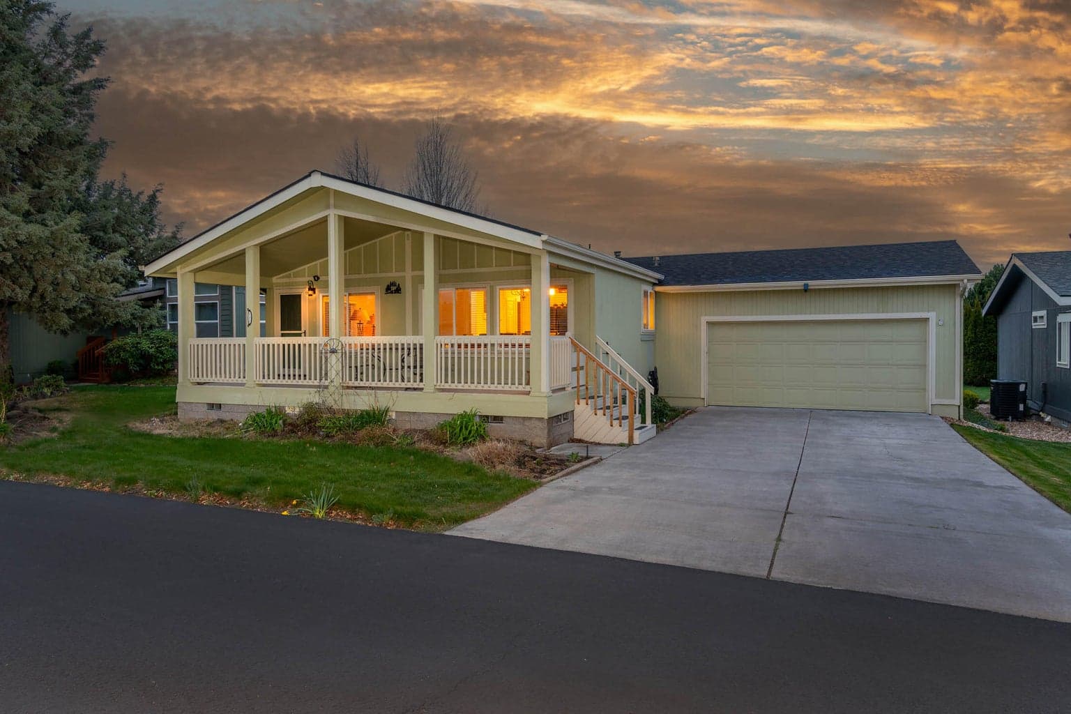 Quiet location near the back of the park offers unique privacy
