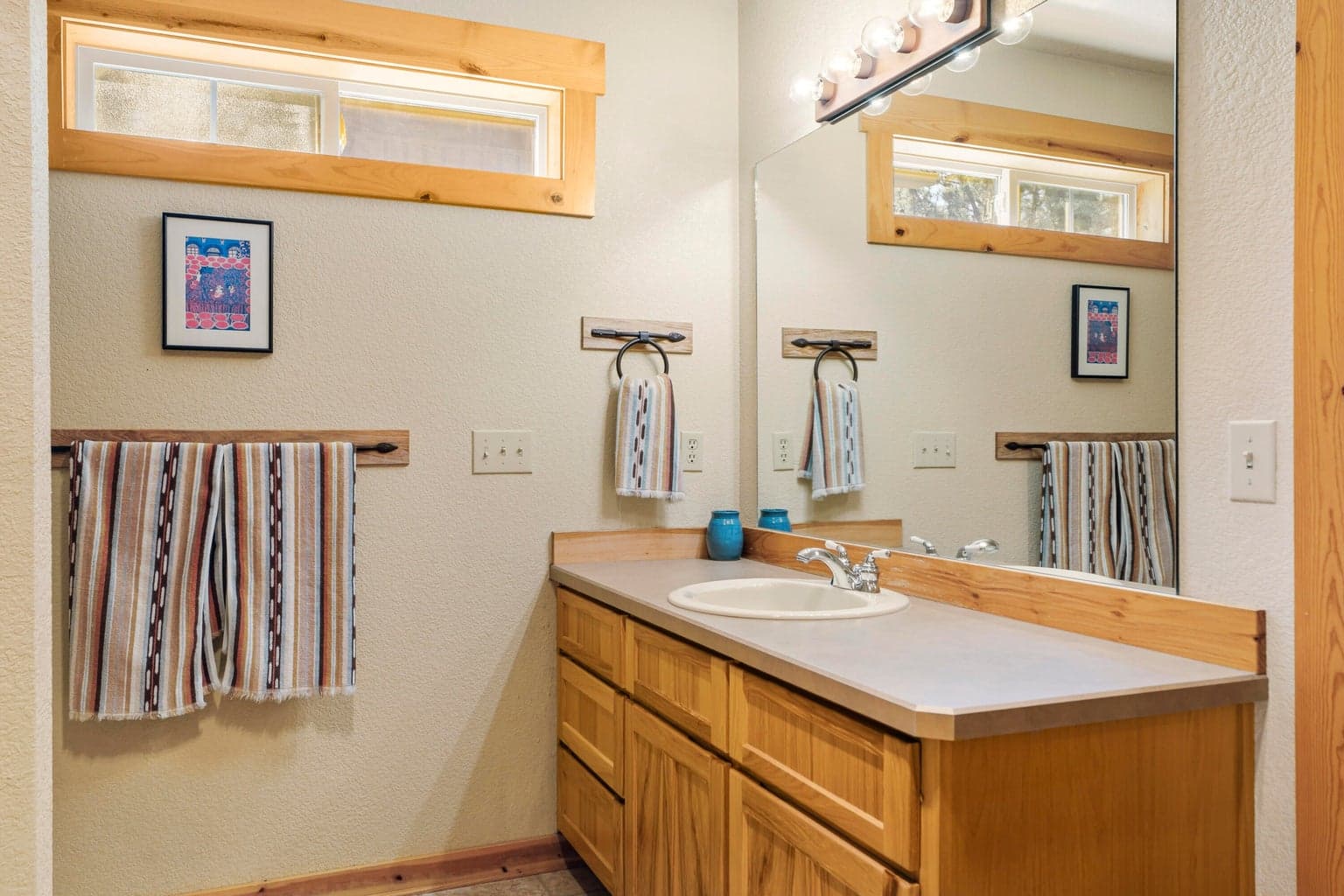 Primary main floor bathroom vanity