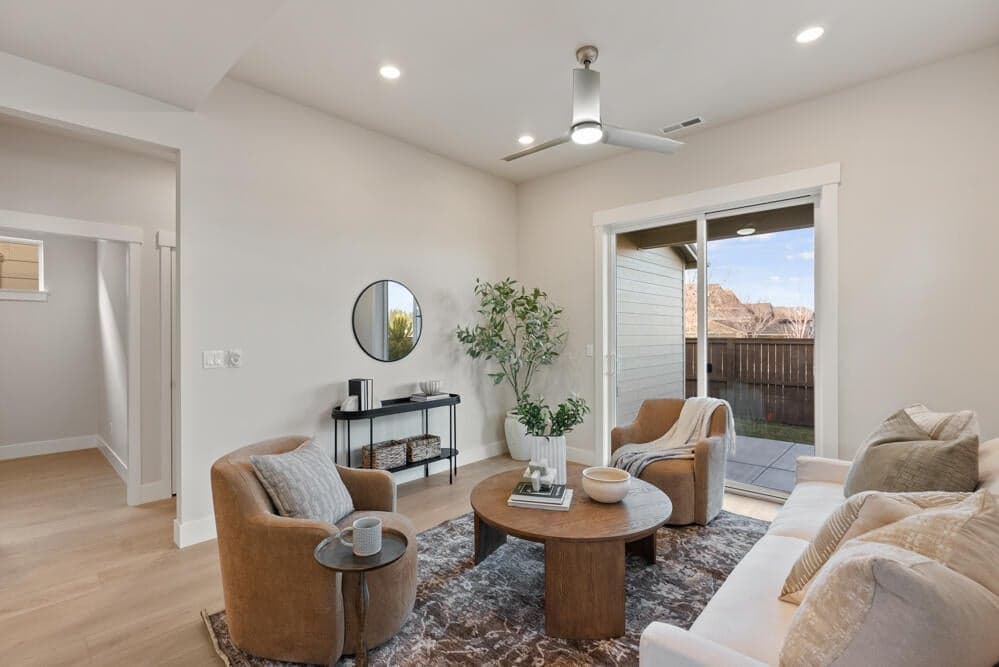 Home will be similar to photo shown. Time to choose selections.