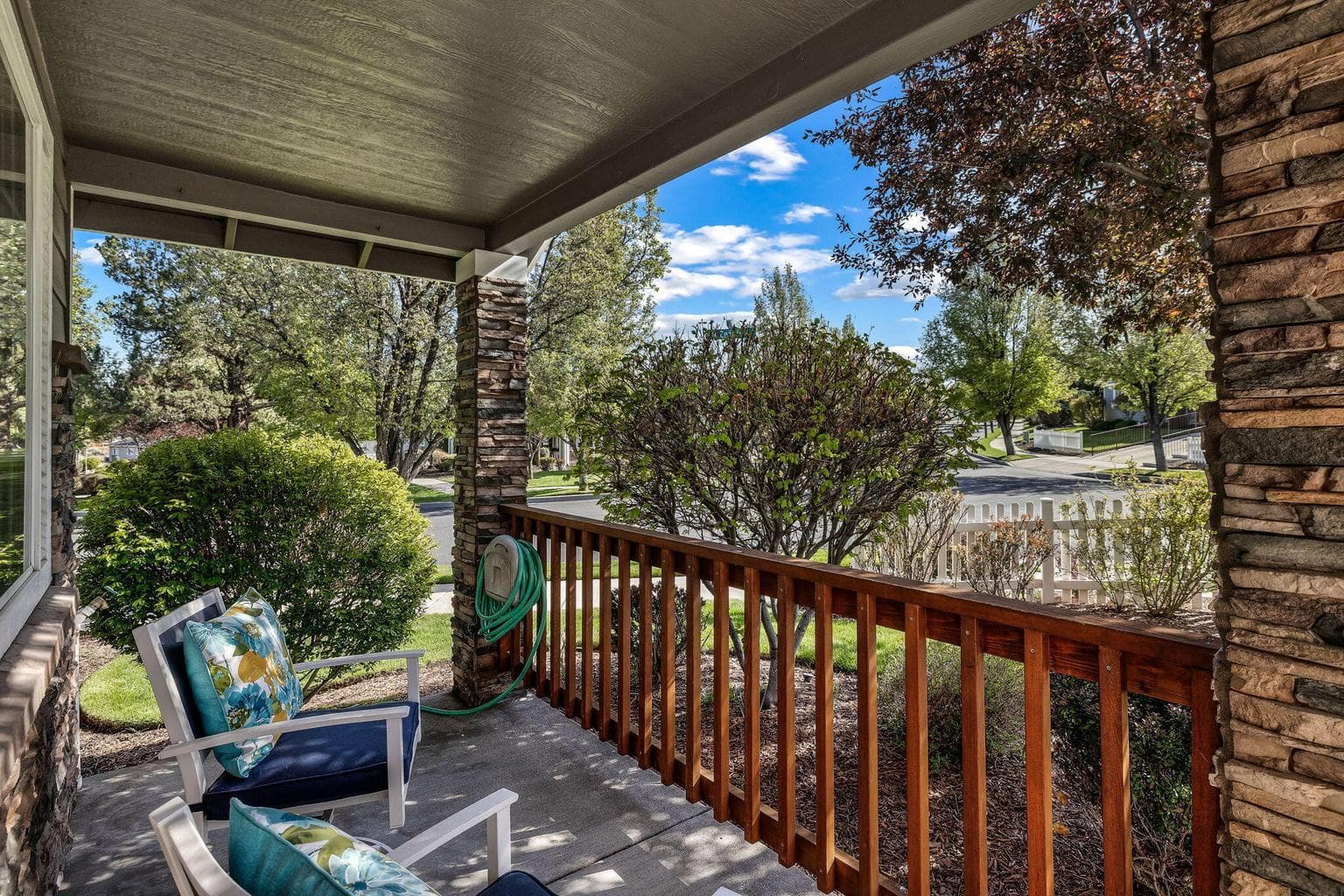 shady front porch