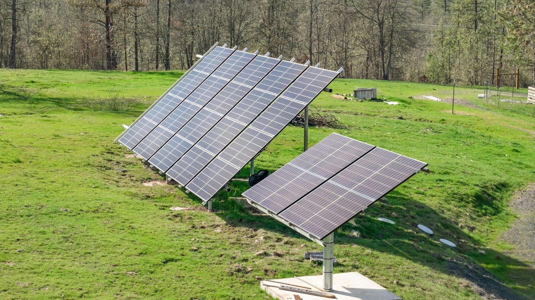 Solar System Owned - 45 Panel Array + Battery Back-Up