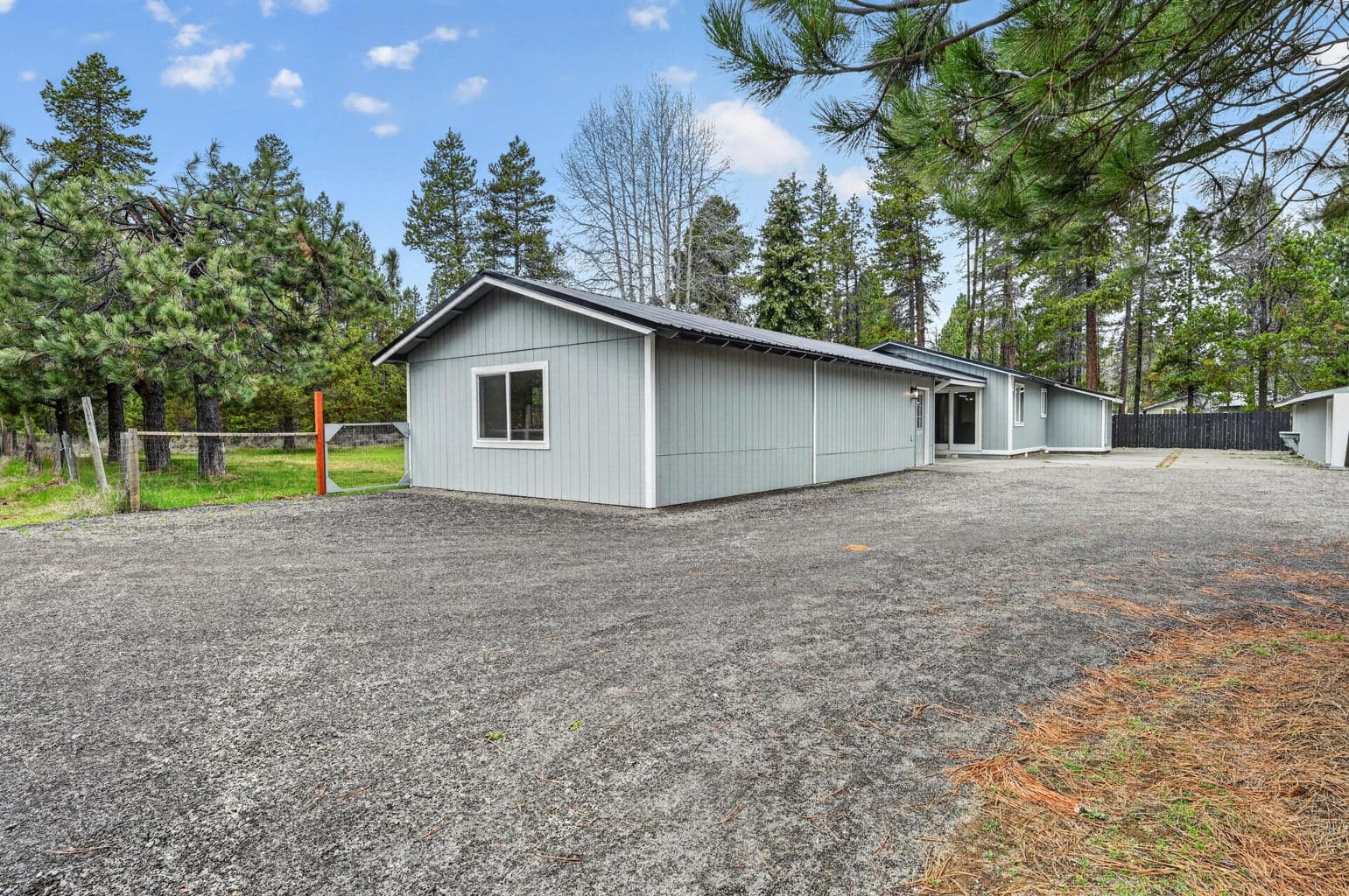 Studio and Driveway
