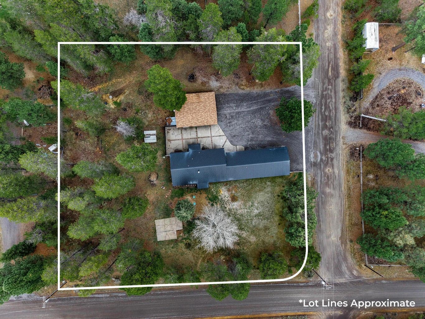 aerial w/ lot lines