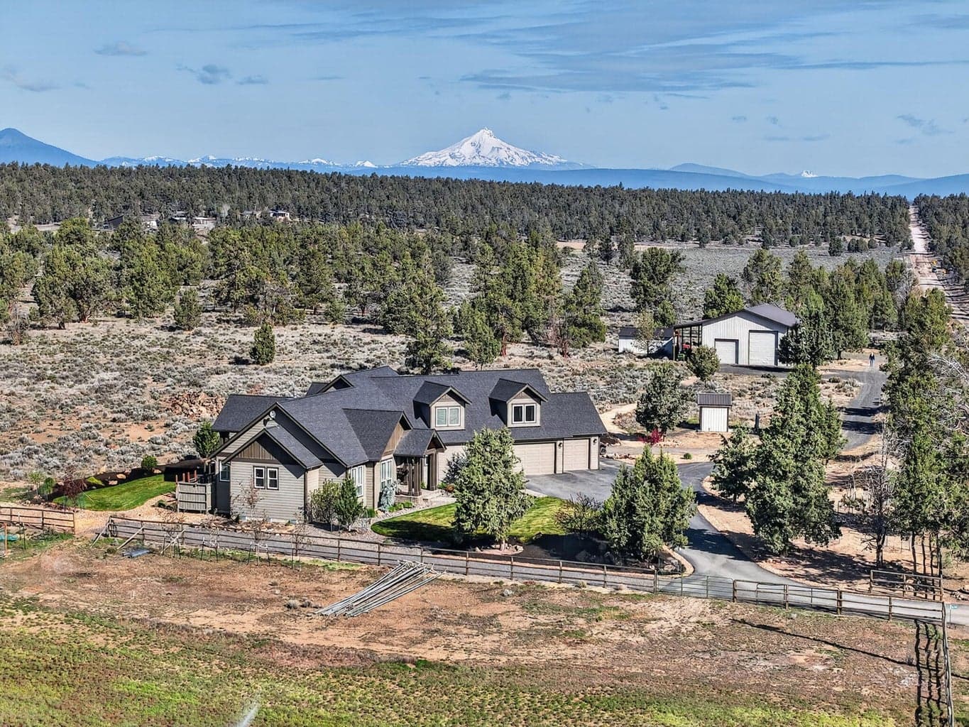 Aerial views of the Estate