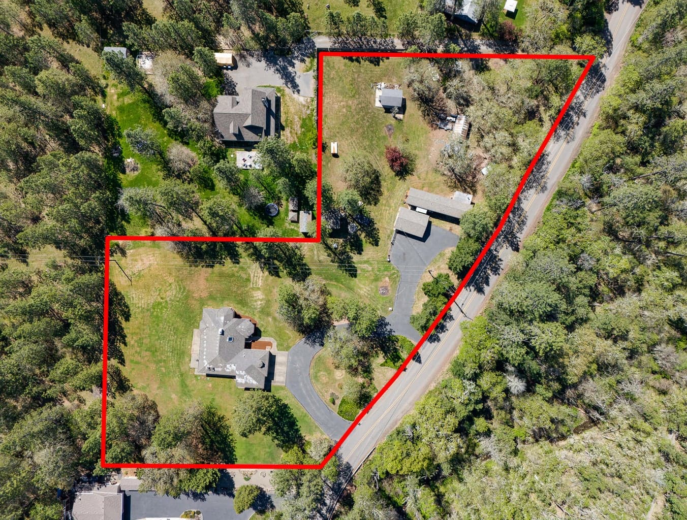 2 tax lots equaling 2.25 acres