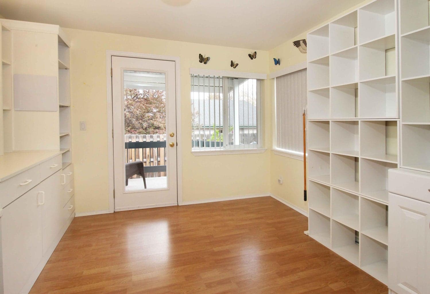 View 1: Hobby, Office with covered porch.