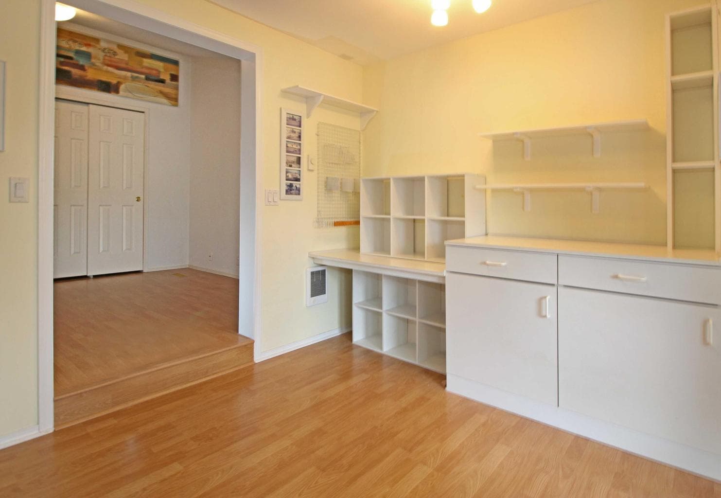 View 2: Hobby, Office with Bedroom #2 beyond.