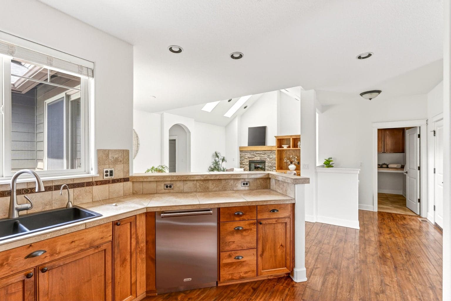 Kitchen with Cove Dishwasher