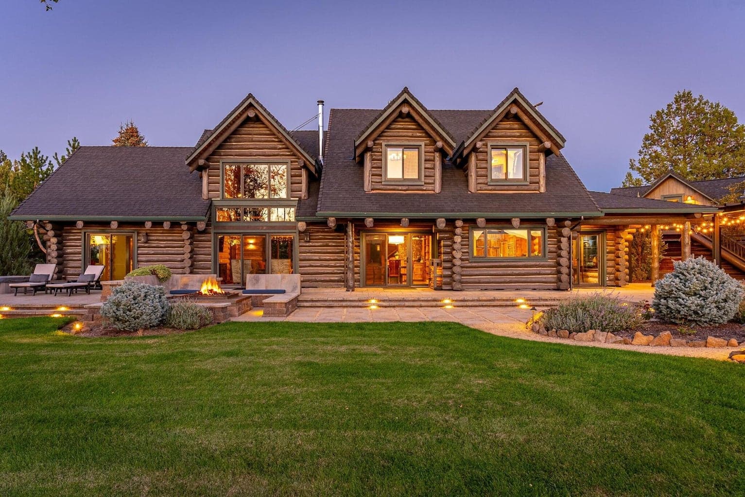 Remodeled Log Home
