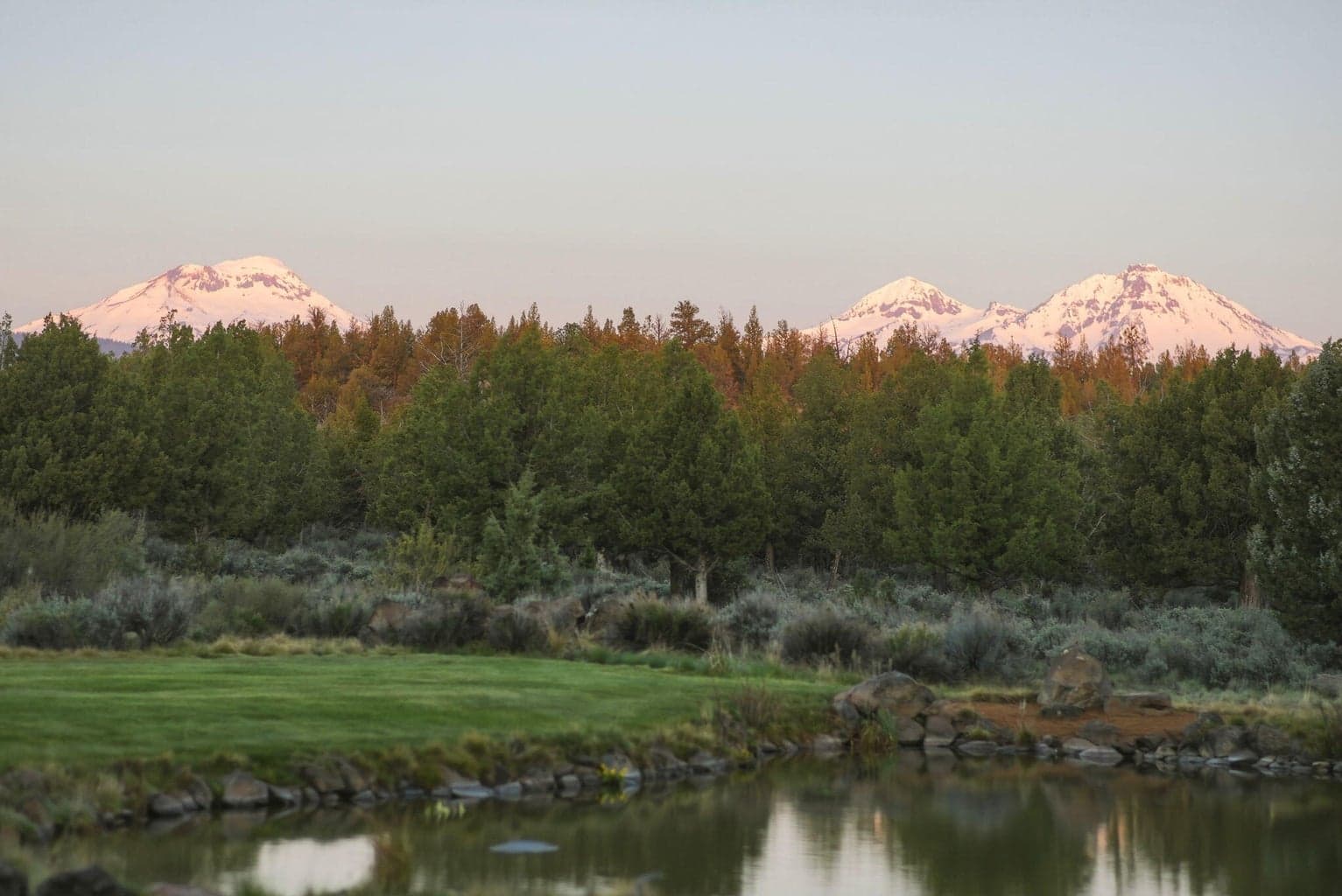 View of the Three Sisters