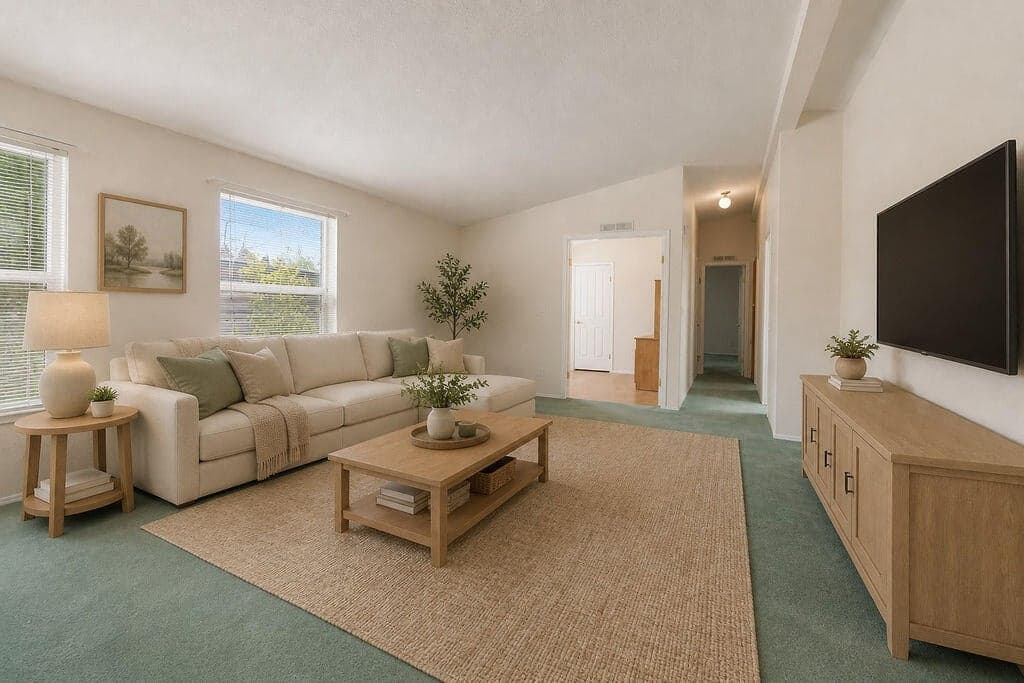 LIving Room (virtually staged)