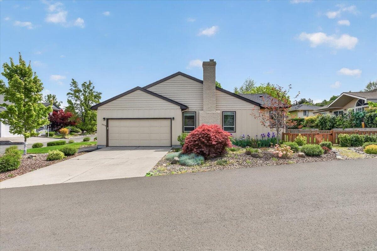 Located on a corner lot in Sun Oaks gated Community featuring 2 clubhouses and pools, fitness courts, and a park area