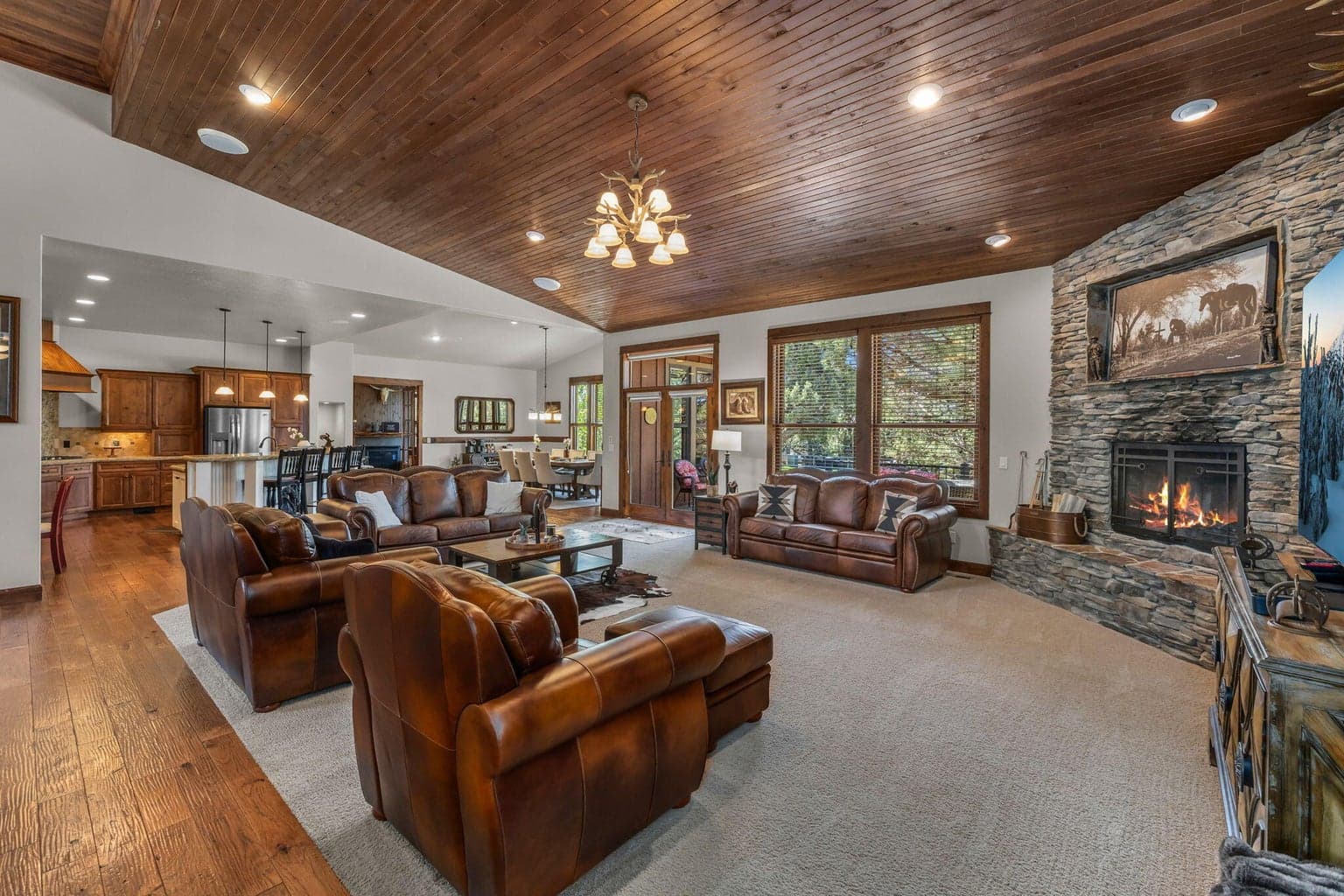 Living room view.