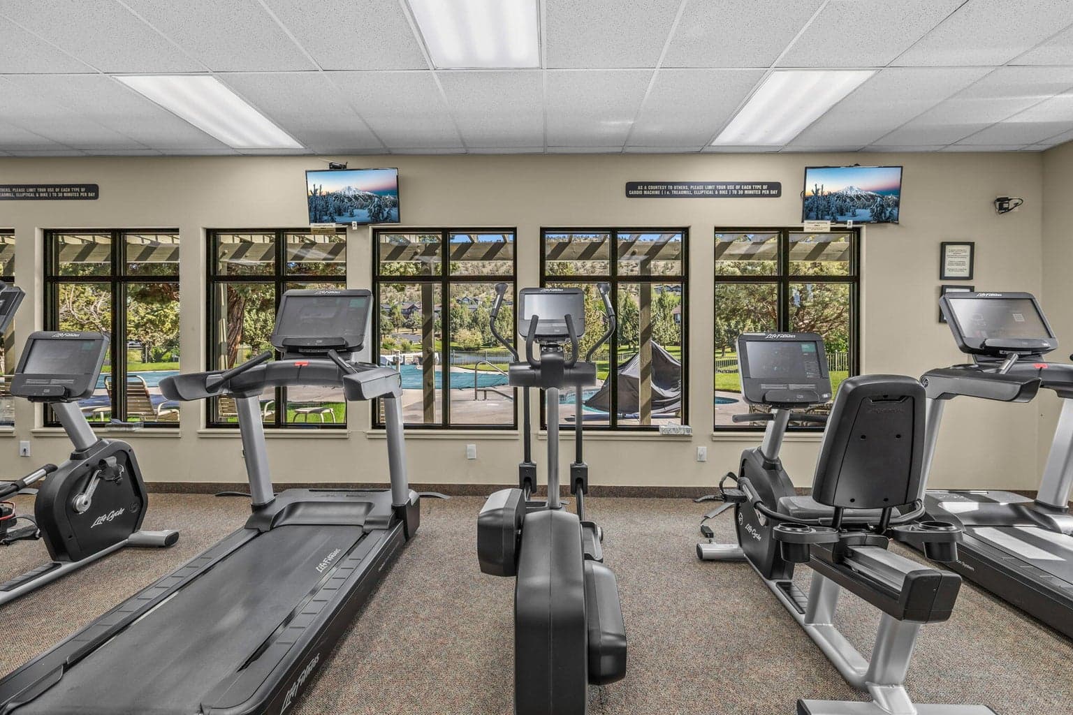 Gym at Lakeside sports center