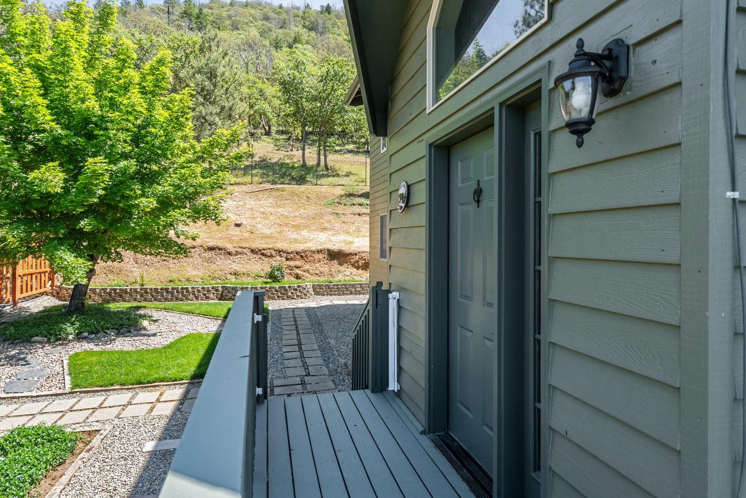 Entry door for main home