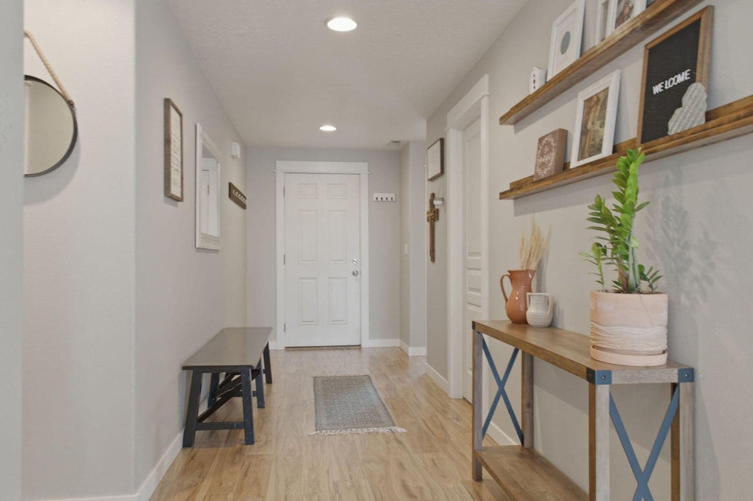 Welcoming foyer that leads you to an open, light and airy great room.
