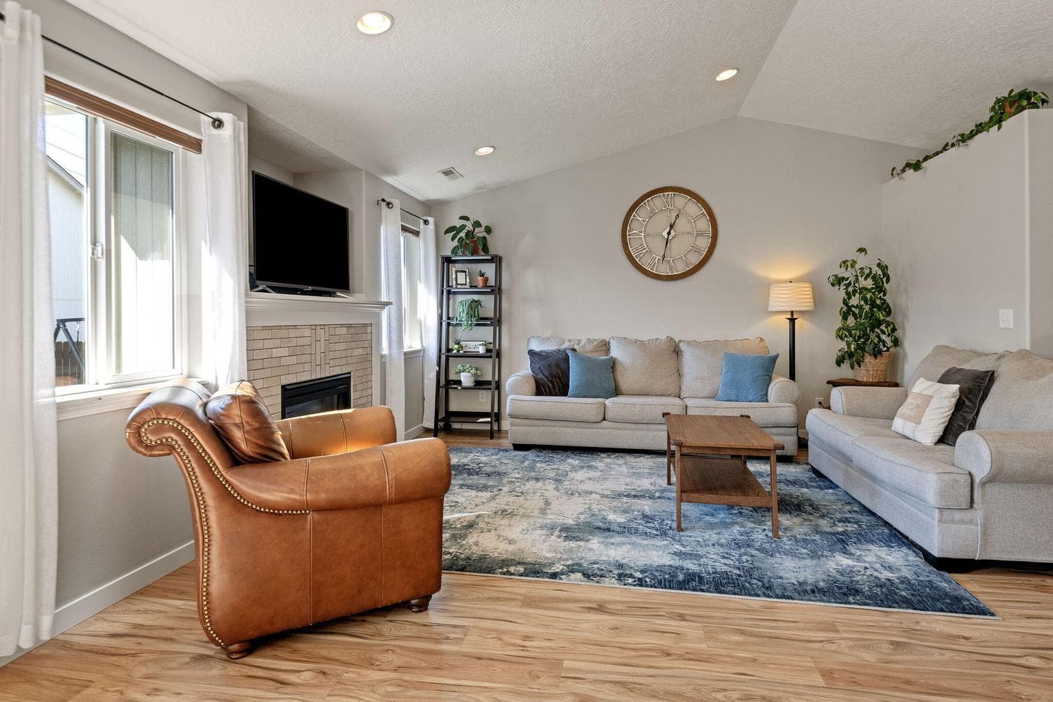 Vaulted ceilings