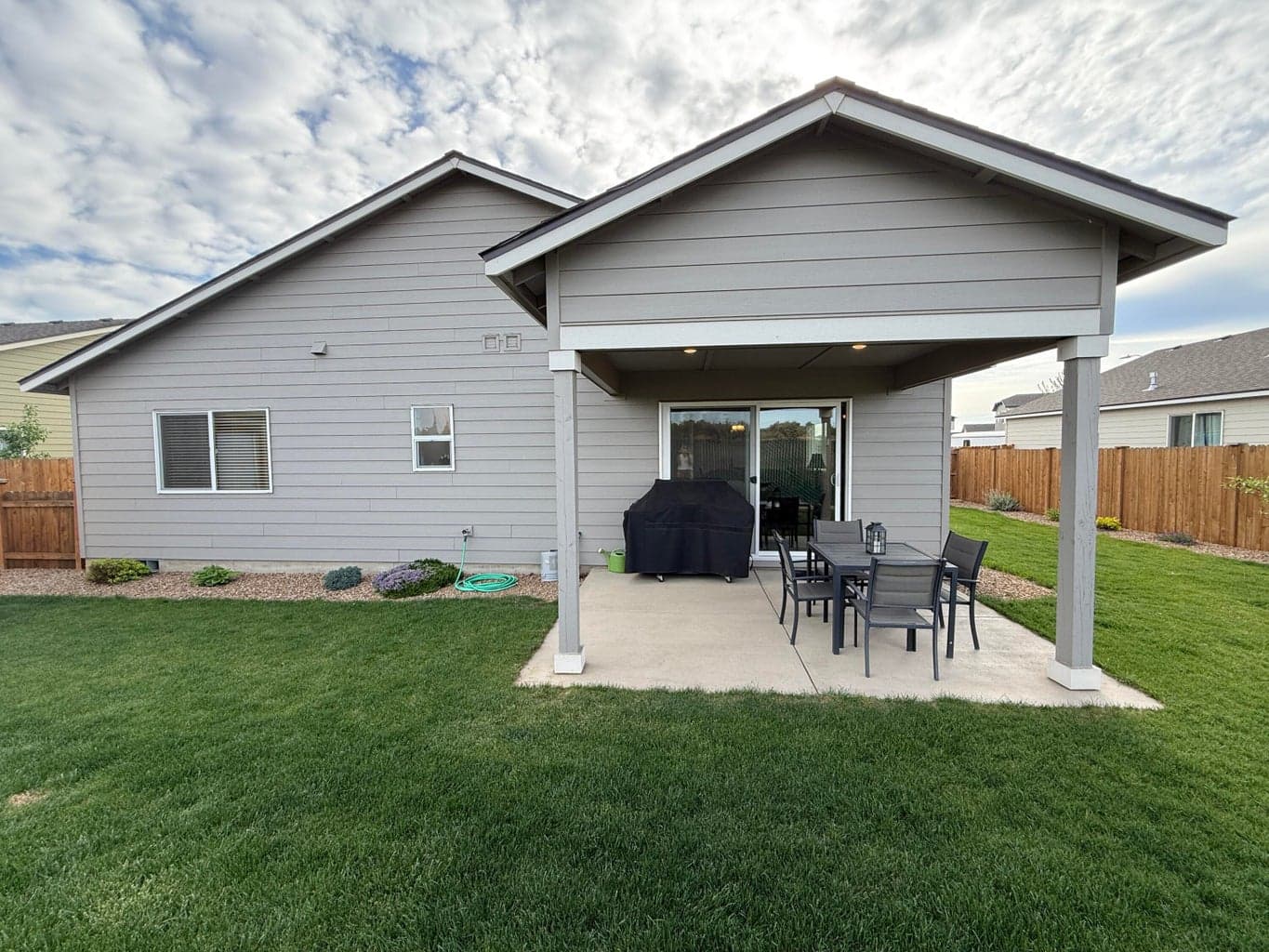 Covered Back Patio