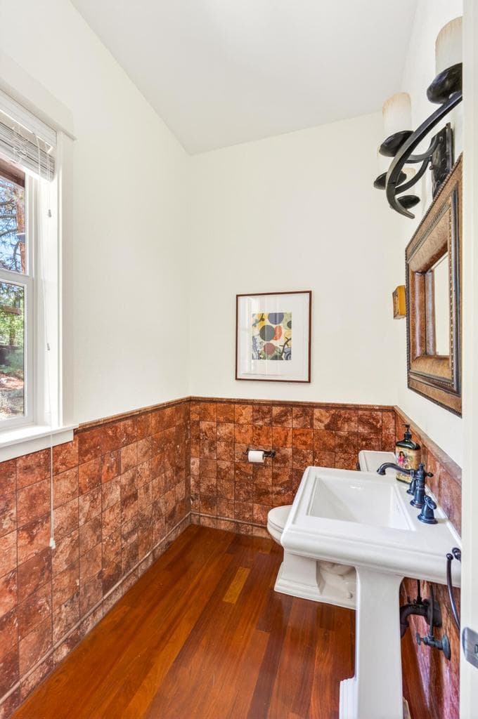 1/2 bath on main floor