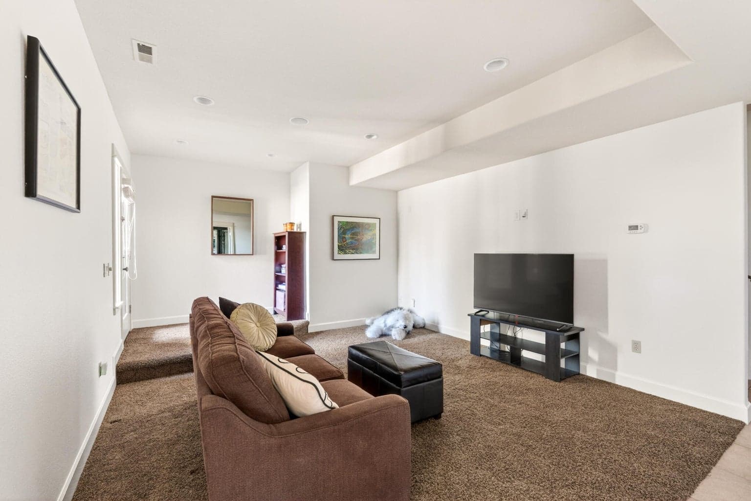 Great room downstairs with private entrance