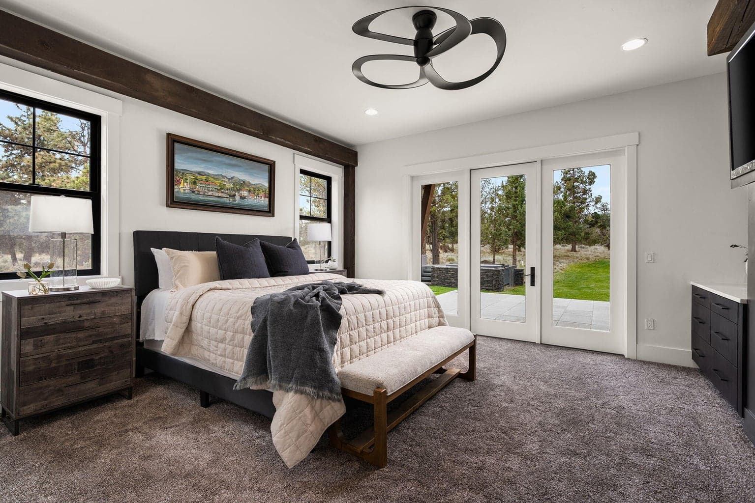 Primary bedroom suite