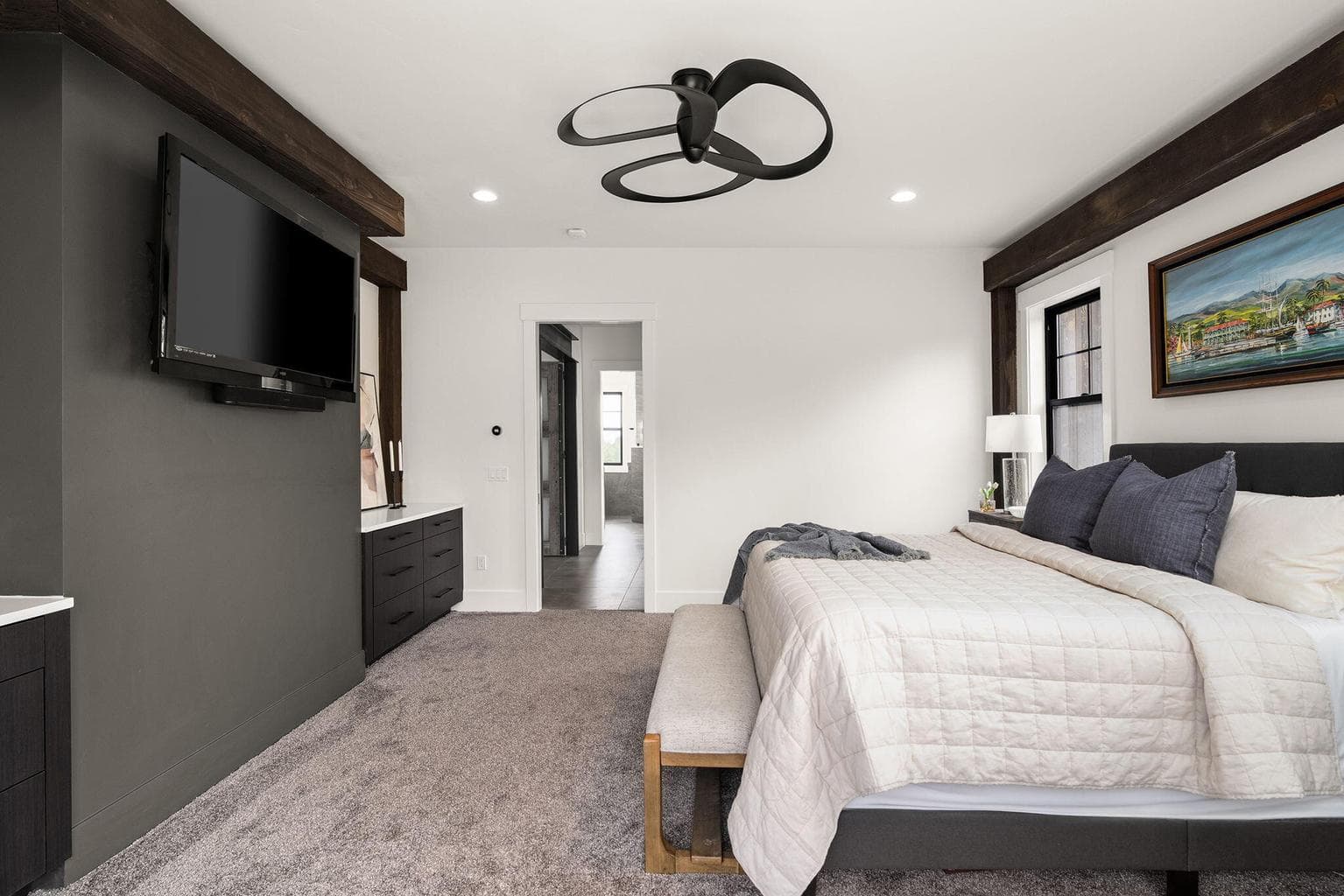 Primary bedroom suite