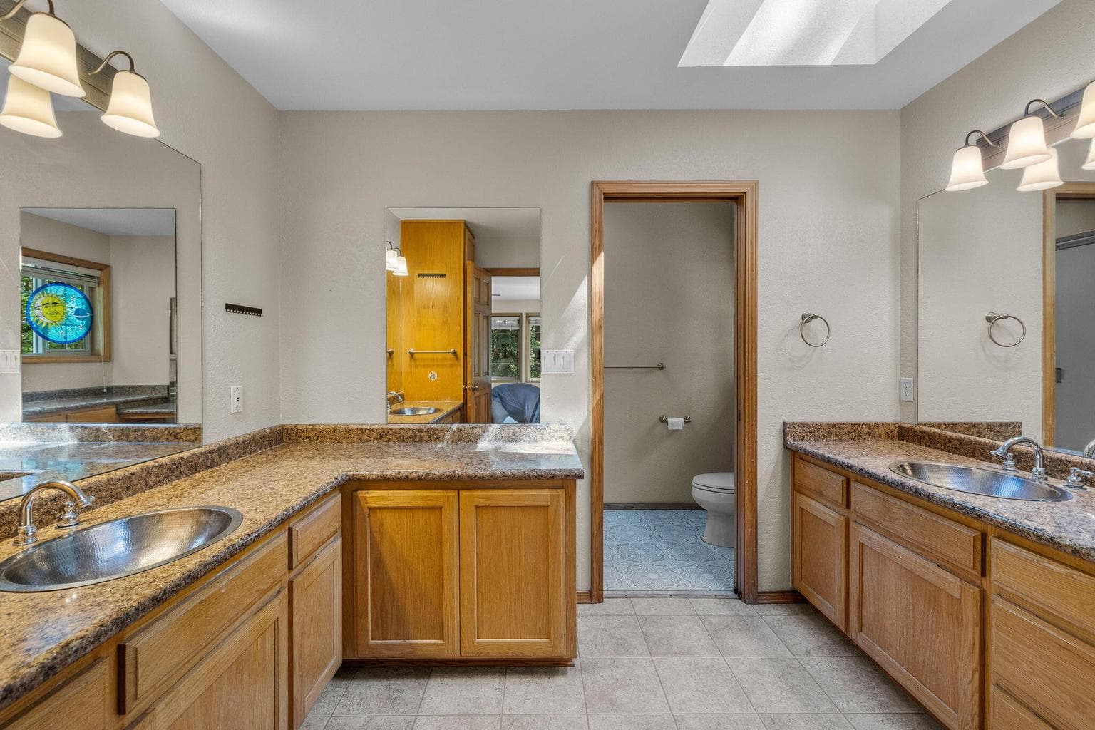 Upstairs primary bath