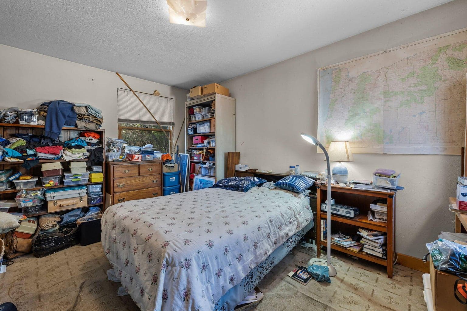 Walk-in closet not pictured to the left