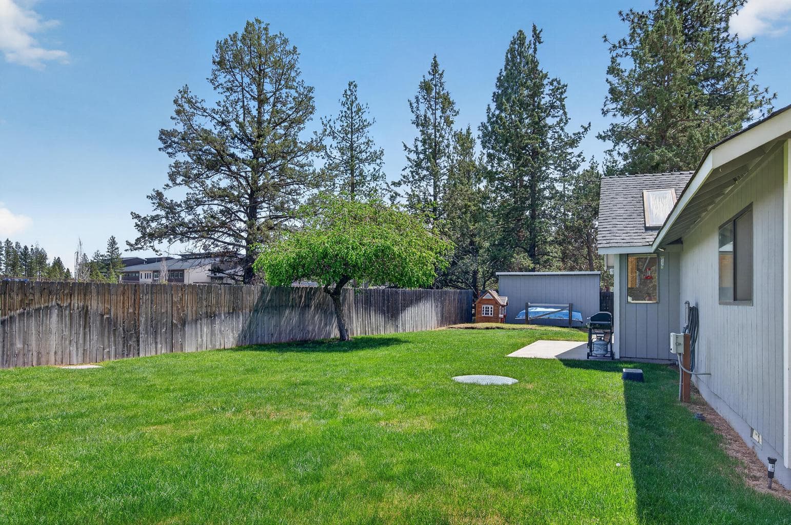 .42 acre lot provides plenty of space to add a shop or pole barn