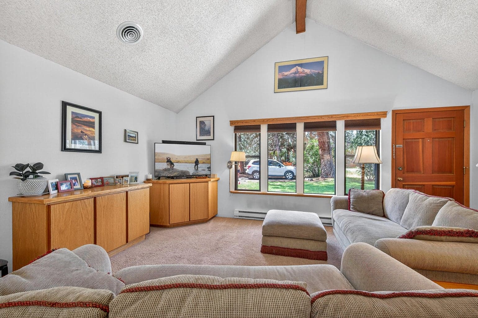 Light and bright living area