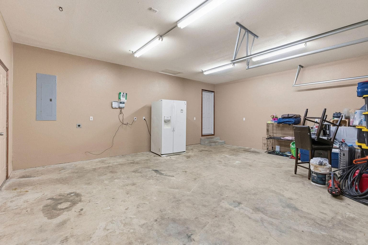 Two car garage