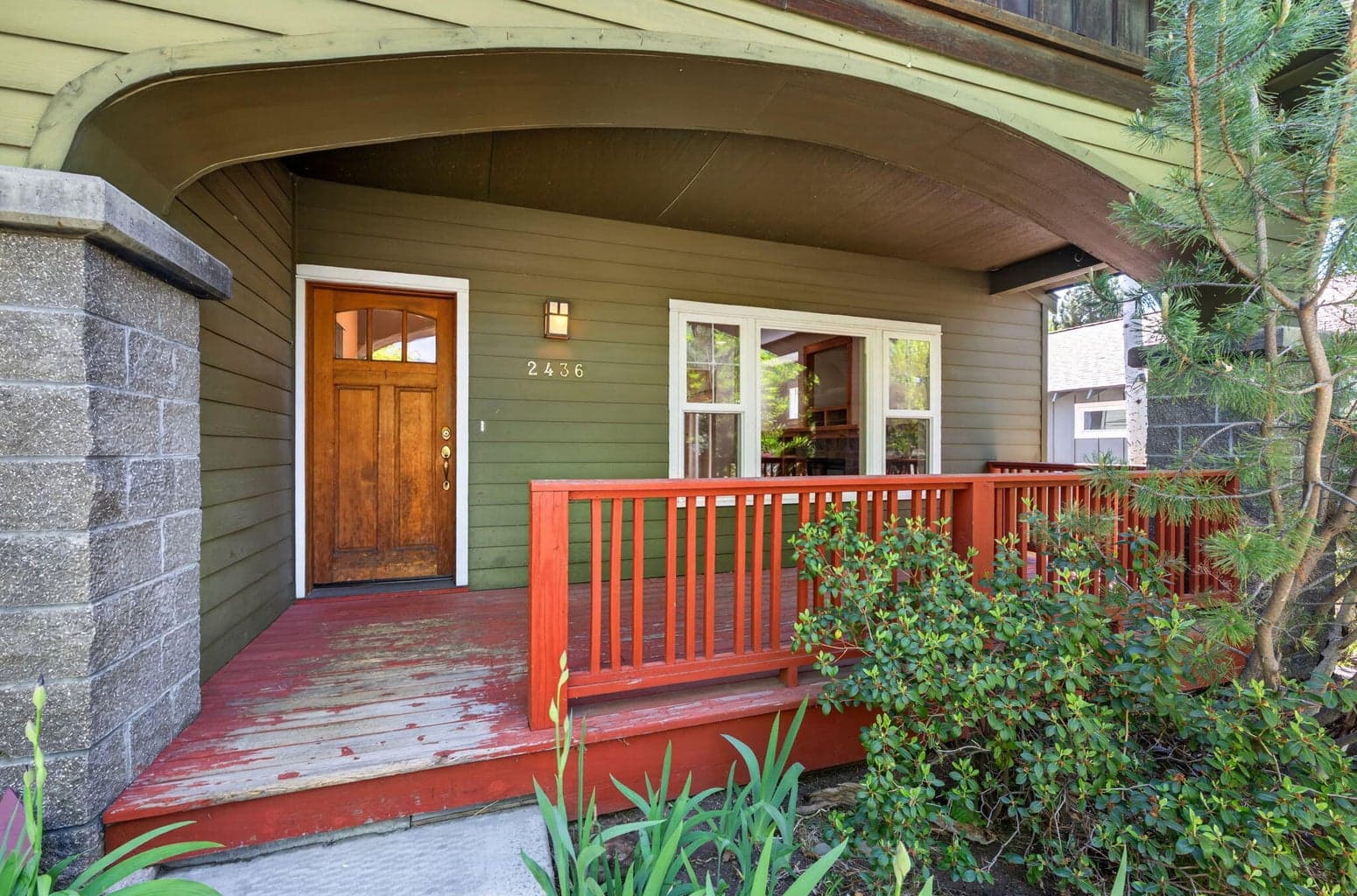 Covered Front Porch