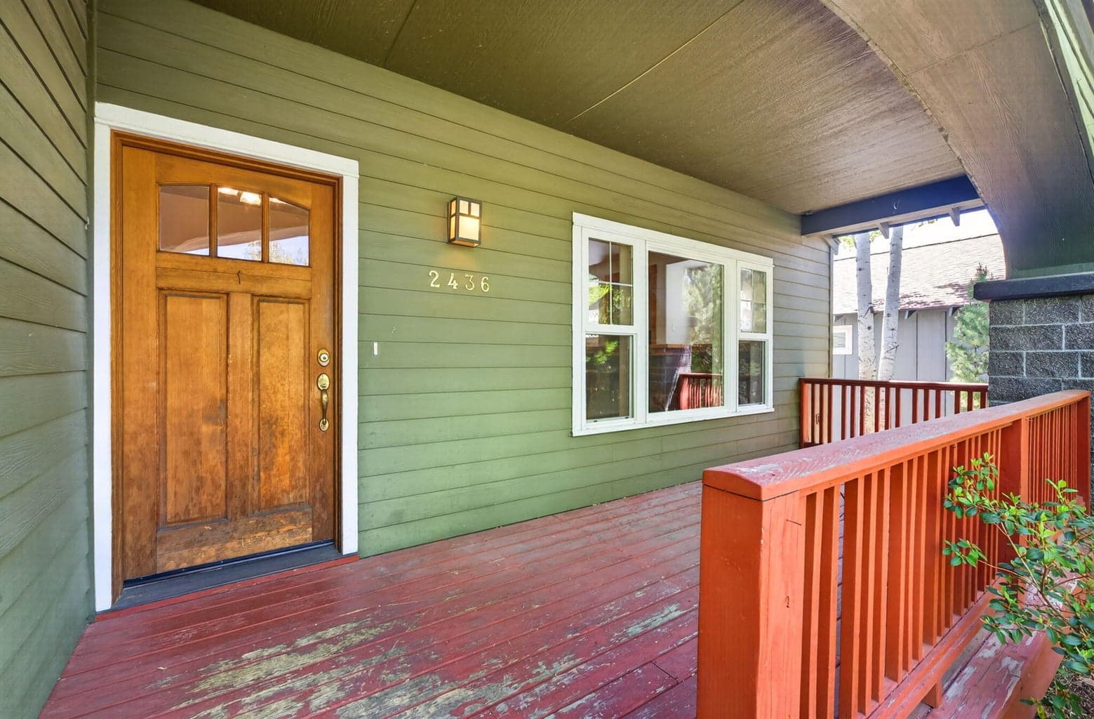 Covered Front Porch