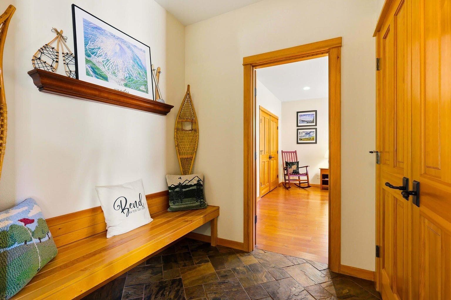 Entrance to Main Floor Primary Bedroom