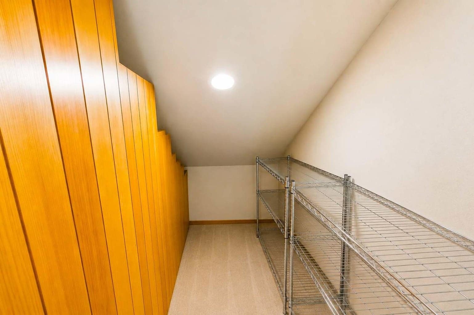 Pantry off kitchen could be a wine storage area