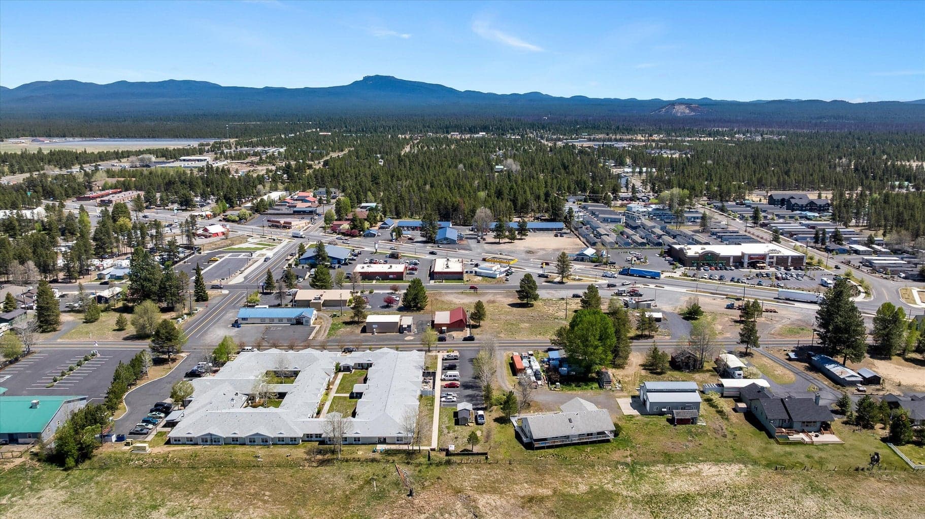 In the heart of downtown LaPine