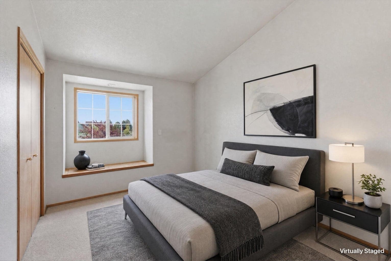 Bedroom 3 virtually staged