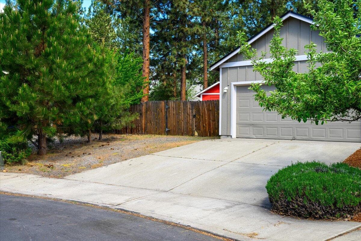 RV parking behind the gate