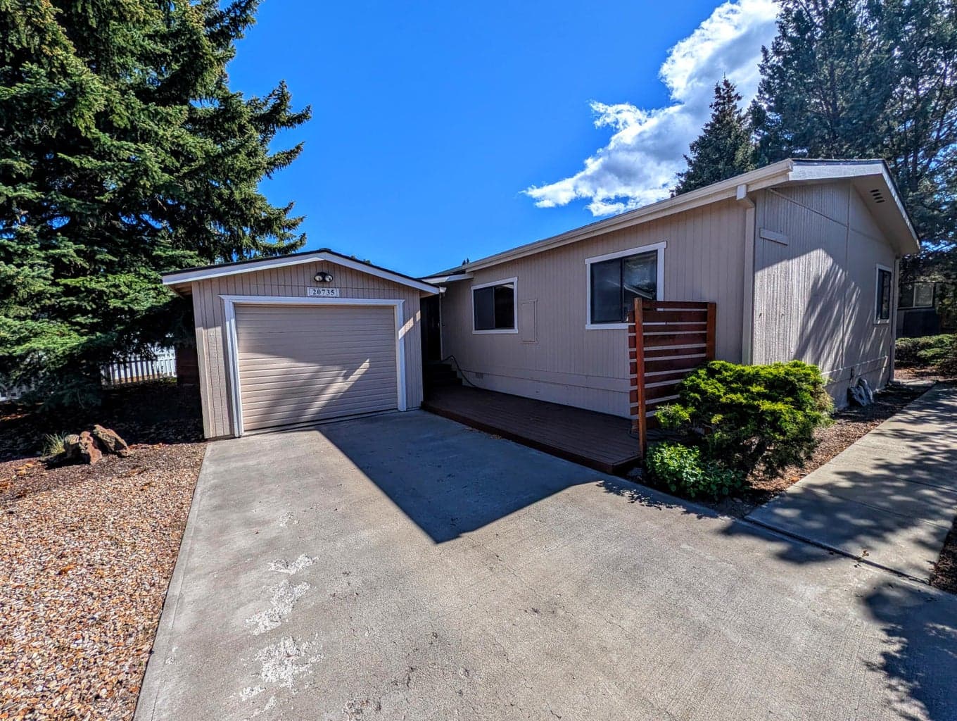 Large Driveway with private entrance