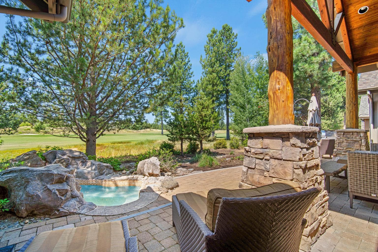 Hot tub.