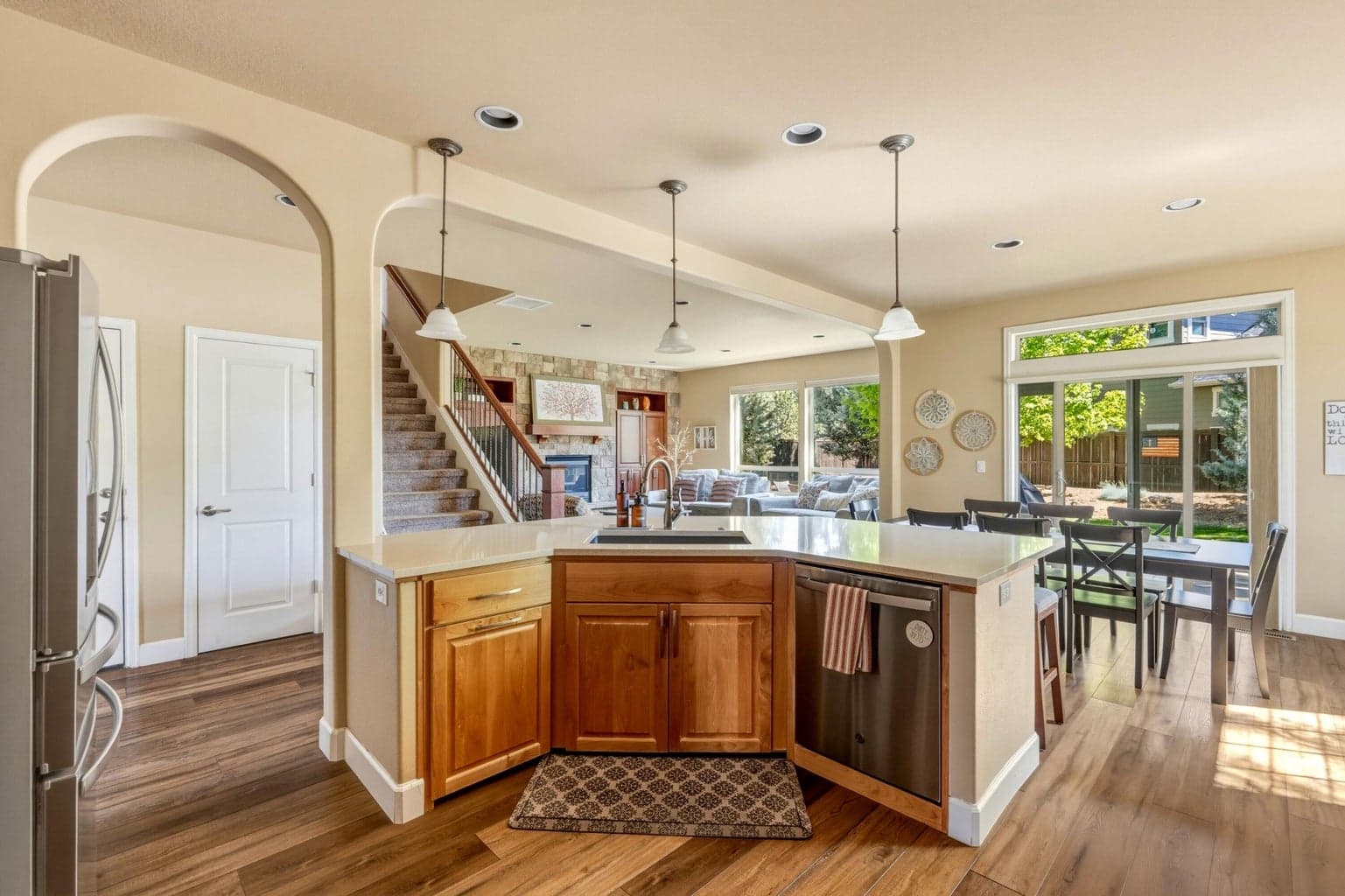 Open concept.
