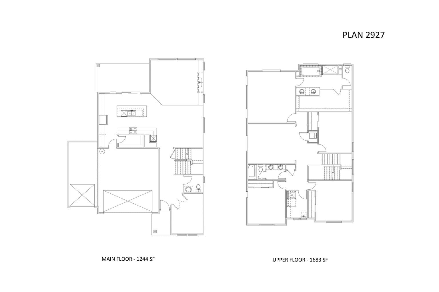 2927 Interior Floor Plan