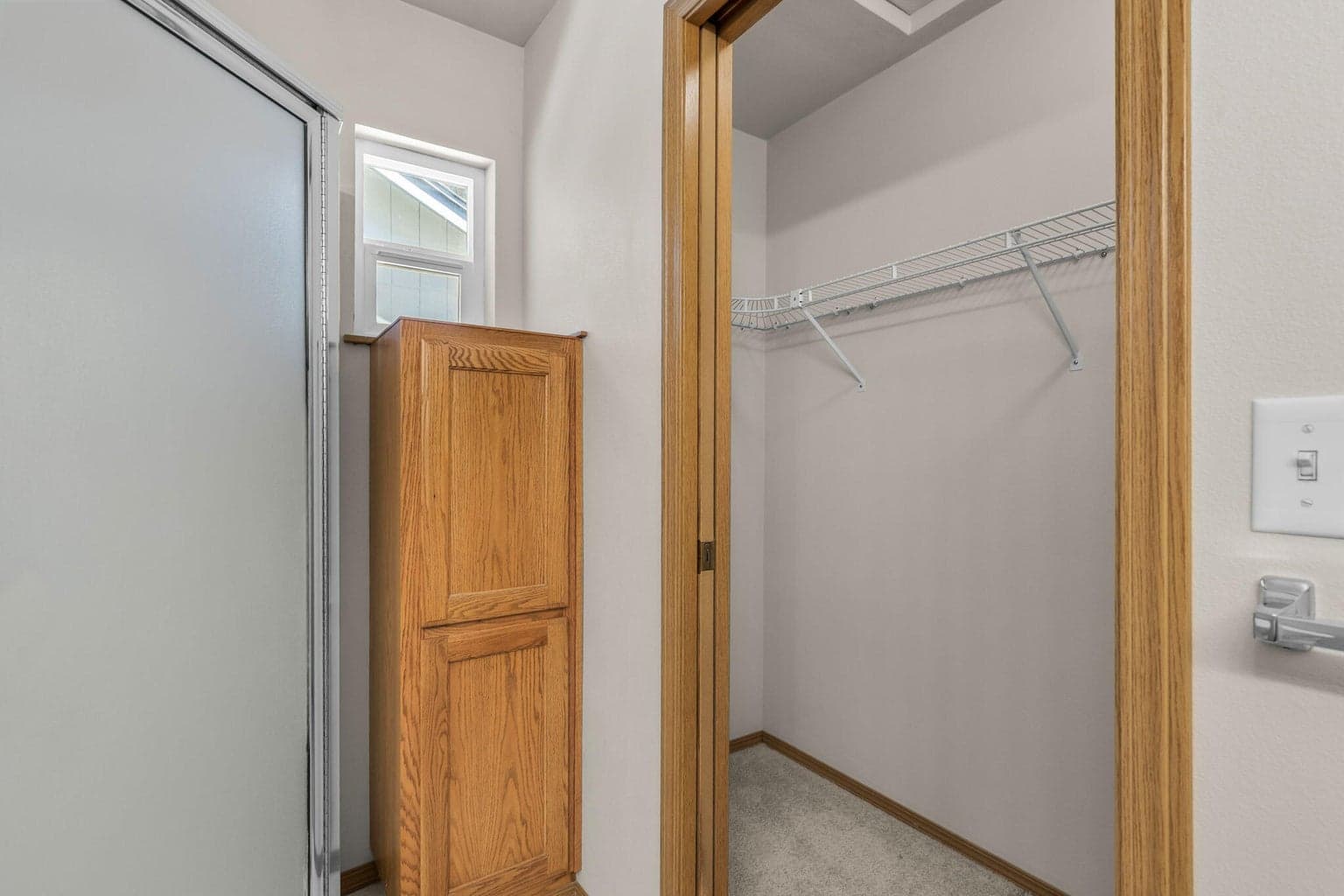 Walk in closet.
