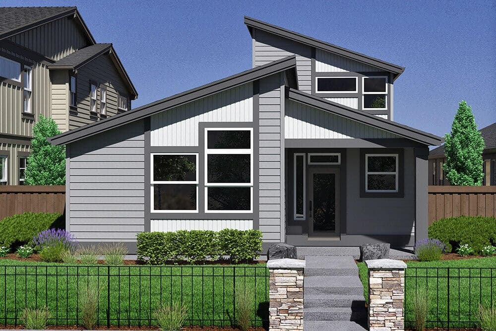 Exterior will be similar to rendering shown.