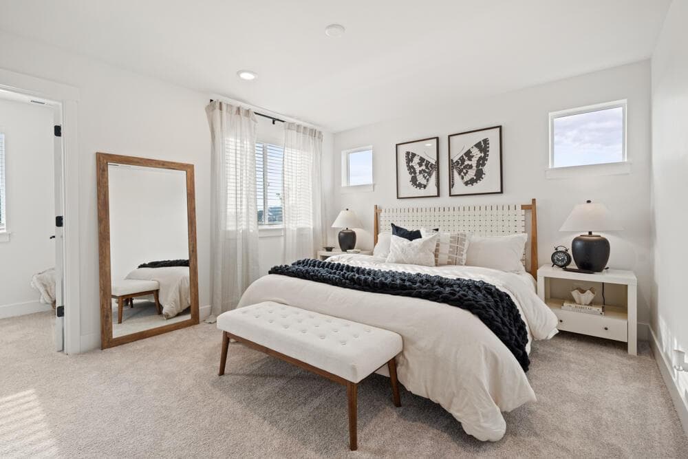 includes large walk in closet