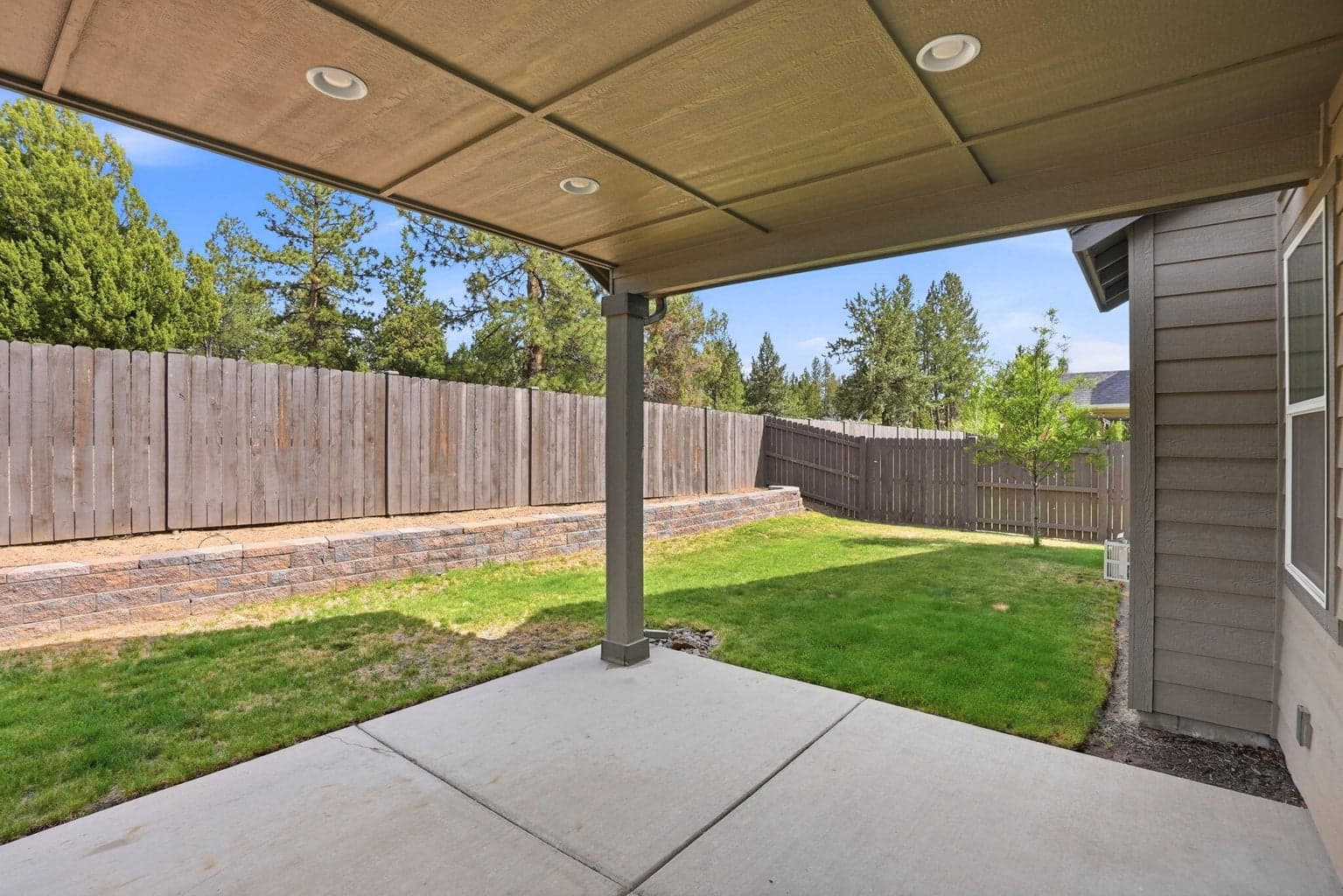 Backyard Covered Patio