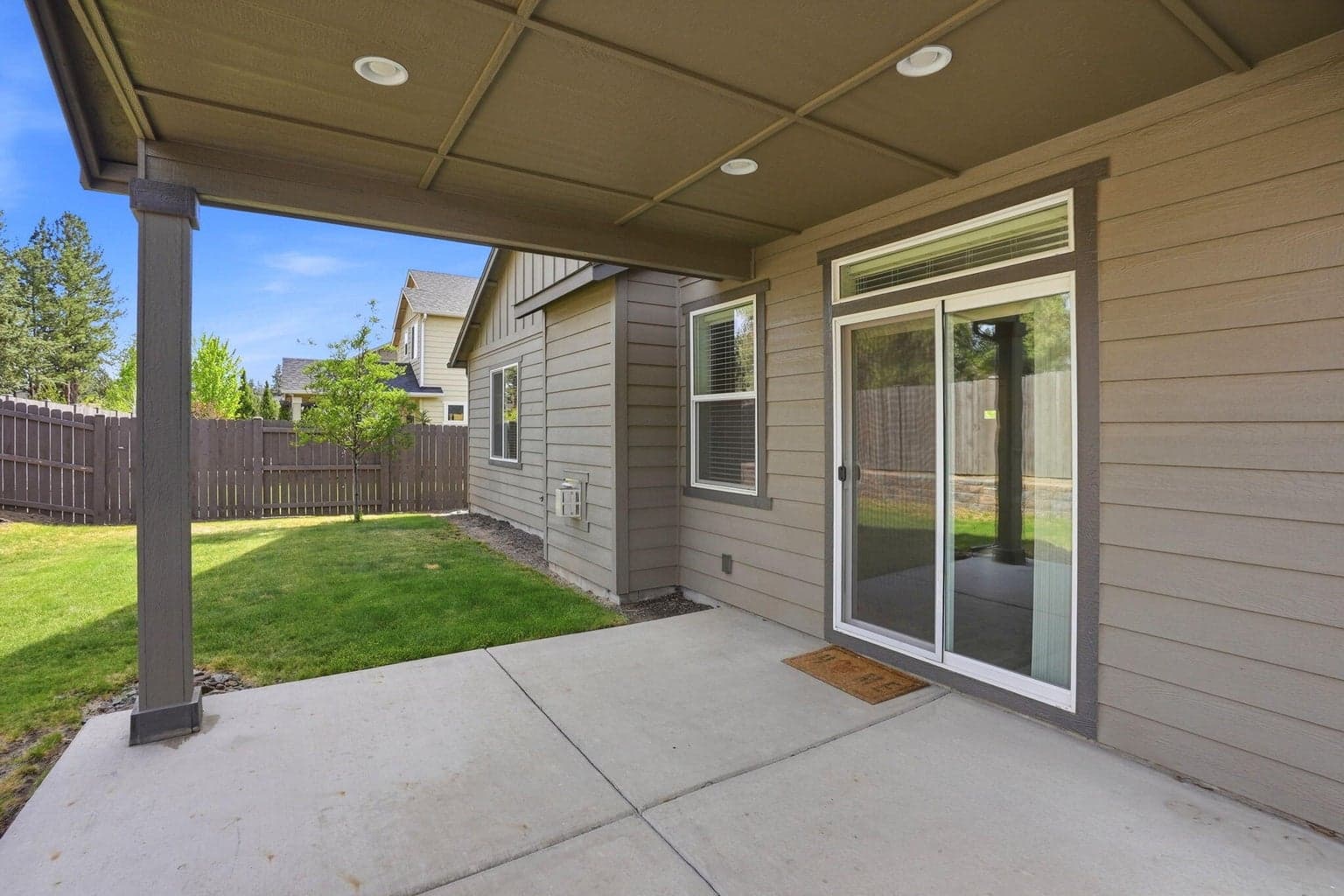 Backyard Covered Patio